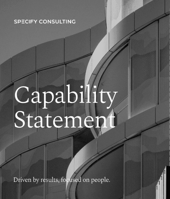 Capability Statement 2026